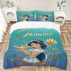 3pcs Jasmine Princess Bedding Set Includes Quilt Cover and Pillowcases, Suitable for All Seasons W061