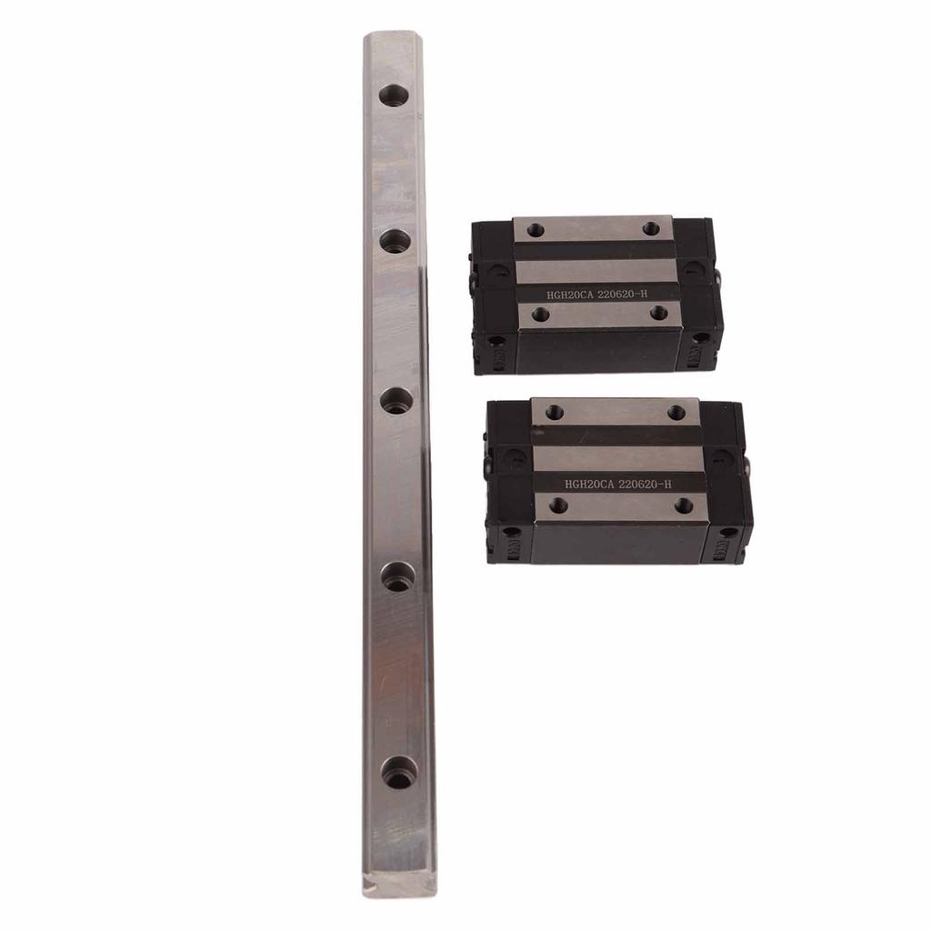 1pc HGR20‑300mm Linear Guide Rail + 2pcs Carriages Bearing Block Slider