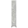 Bathroom Cabinet with Drawers Concrete Grey 31.5 x 33 x 190 cm