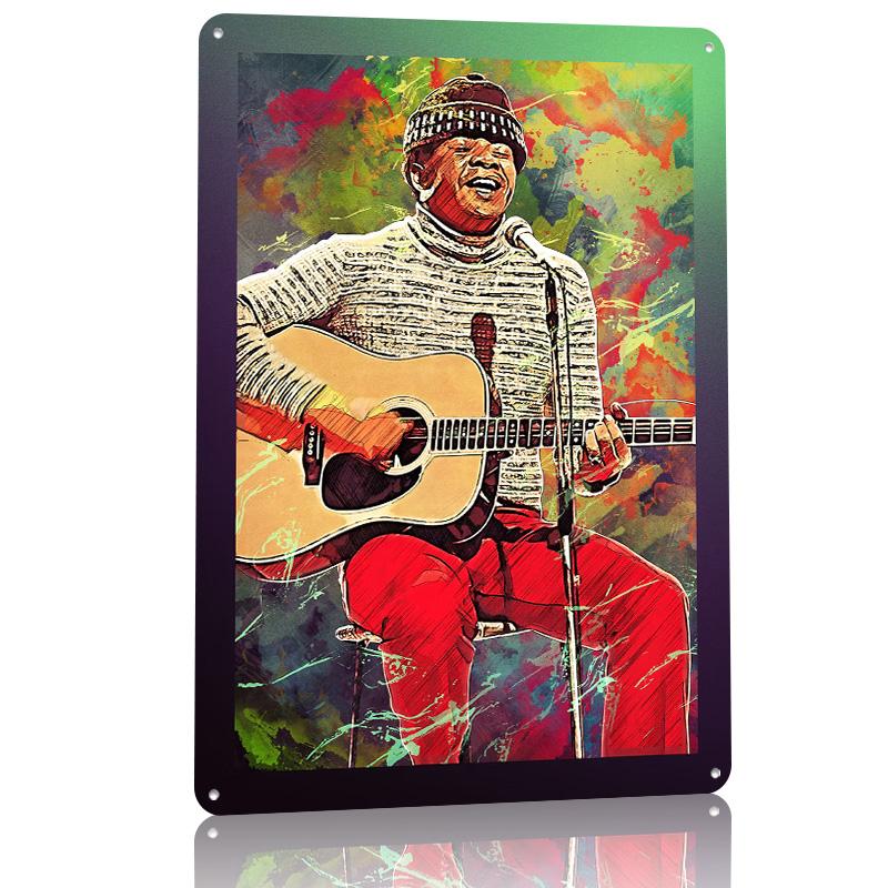 BILL WITHERS Poster Customized Vintage Metal Signs Wall Art Retro Tin Plaque for Luxury Decoration Gaming Home Decorations House