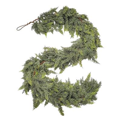 180cm Kunstplanten Kerstkrans DIY Krans 2025 Kerst Navidad Huisdecoratie Dennenboom Rotan Hangend Ornament