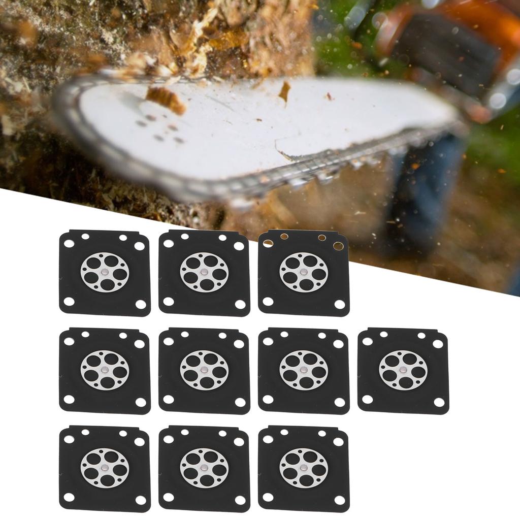 10 st/set Förgasarmembranpackningar Passar för ZAMA Motorsåg MS210 MS230 MS2500