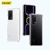 Redmi K60 Phone Case, Shockproof K60 Pro Protective Cover, Redmi Xiaomi K60/60Pro Airbag Soft Case, ES-Ip9 Series Upgraded Version, Translucent White