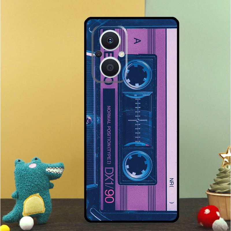 Retro VHS Tape Case For OPPO Reno 15 15F 14 13 12 11 10 Pro 14F 13F 12F 11F 8T OPPO Find X9 X8 X6 Pro Cover