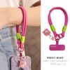 Handy-Lanyard-Handgelenk kurz Mode Damen Leder-Handseil Ins Cartoon Niedlich Baby-Anhänger Anhänger ist stark und langlebig