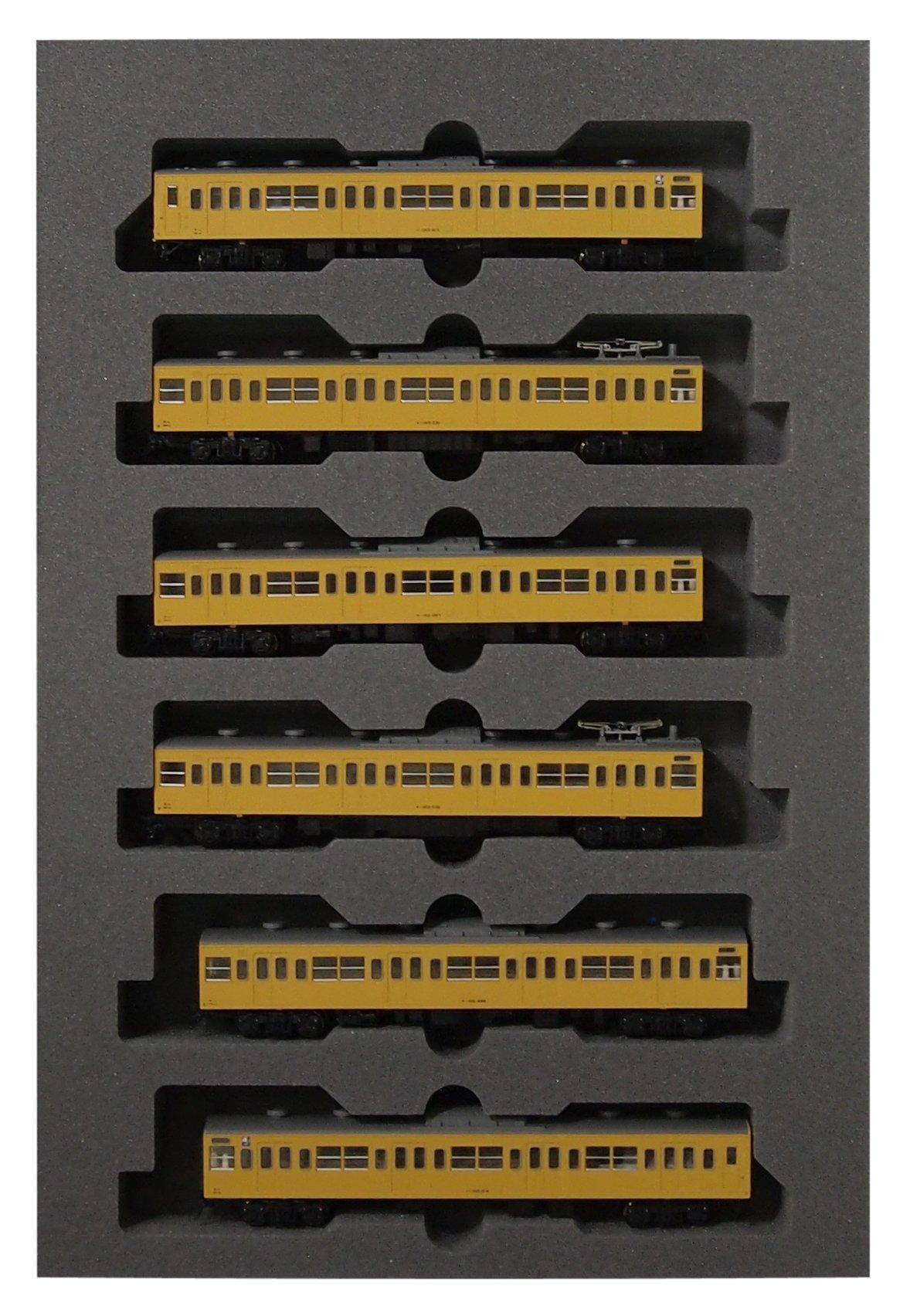 Базовый набор модели поезда KATO N Gauge 103 Series Sobu Line, низкокабинный, 6-вагонный, 10-1193.