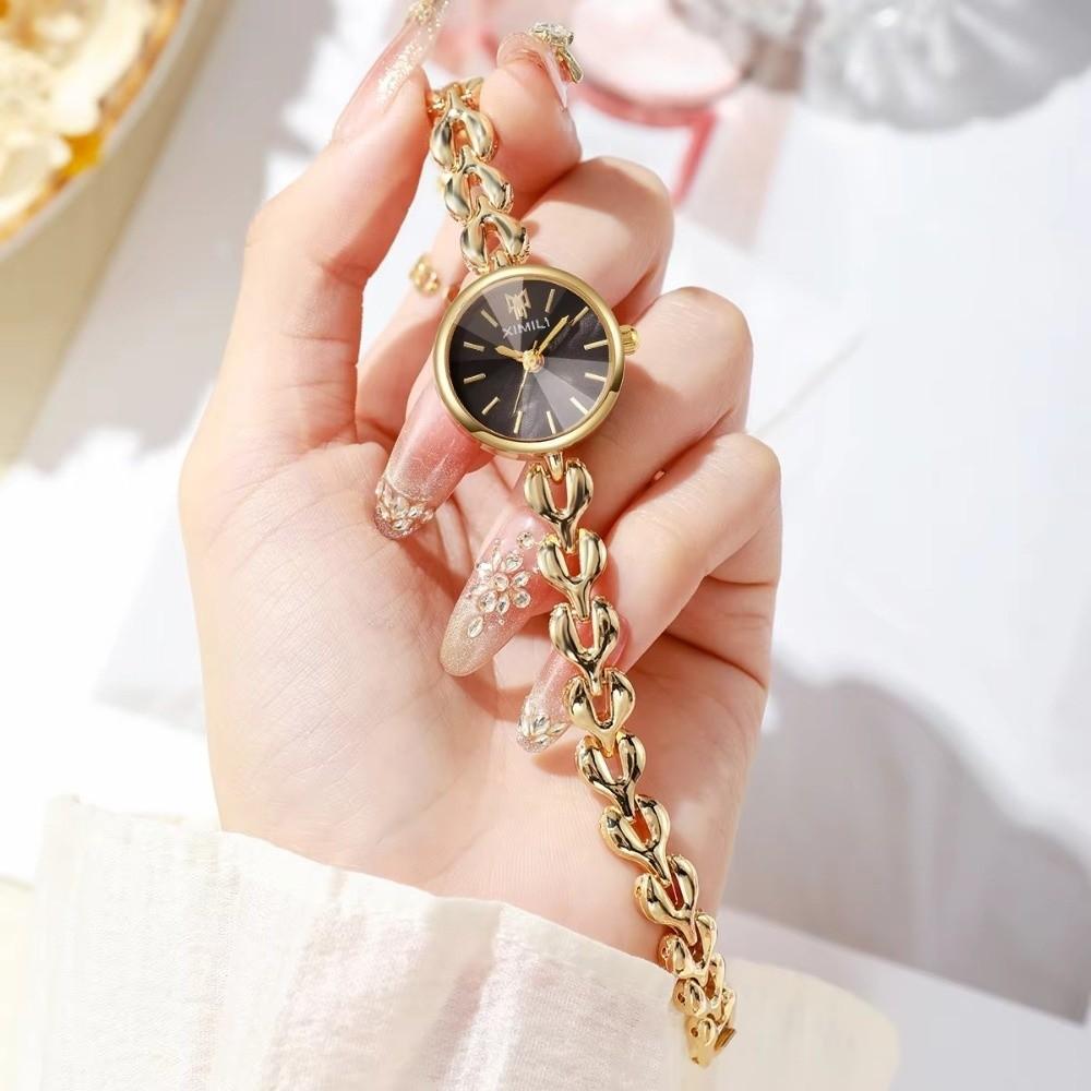 Chain Bracelet Ladies Wristwatch Small Dial Women Wristwatch Fashion Quartz Watch  Gift