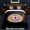 Ensemble de literie Union Berlin FC 1 Housse de couette + 2 Taies d'oreiller Doux Respirant Linge de lit pour la maison