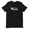 C'Mon Get Happy Partridge Family Black Graphic Tee Short-Sleeve Unisex T-Shirt