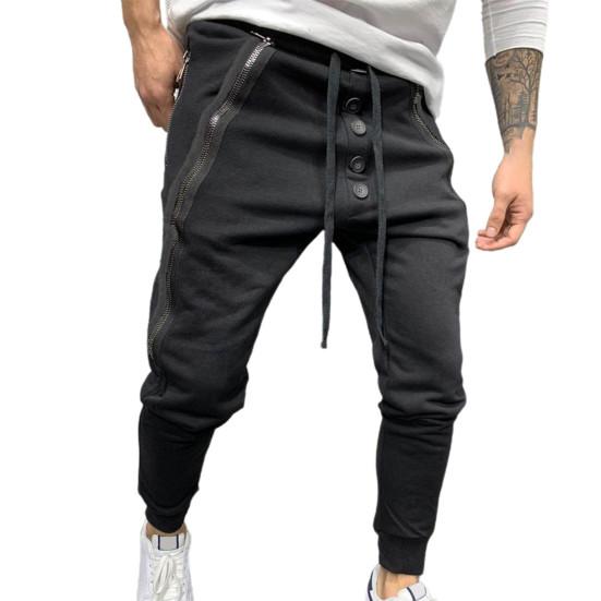Buy Trousers Tight Ankle Zipper Design 