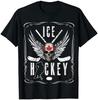 Vintage Canada Ice Hockey Retro Supporter Sports TShirt Premium Cotton Short Sleeve ONeck Mens T Shirt New S3XL