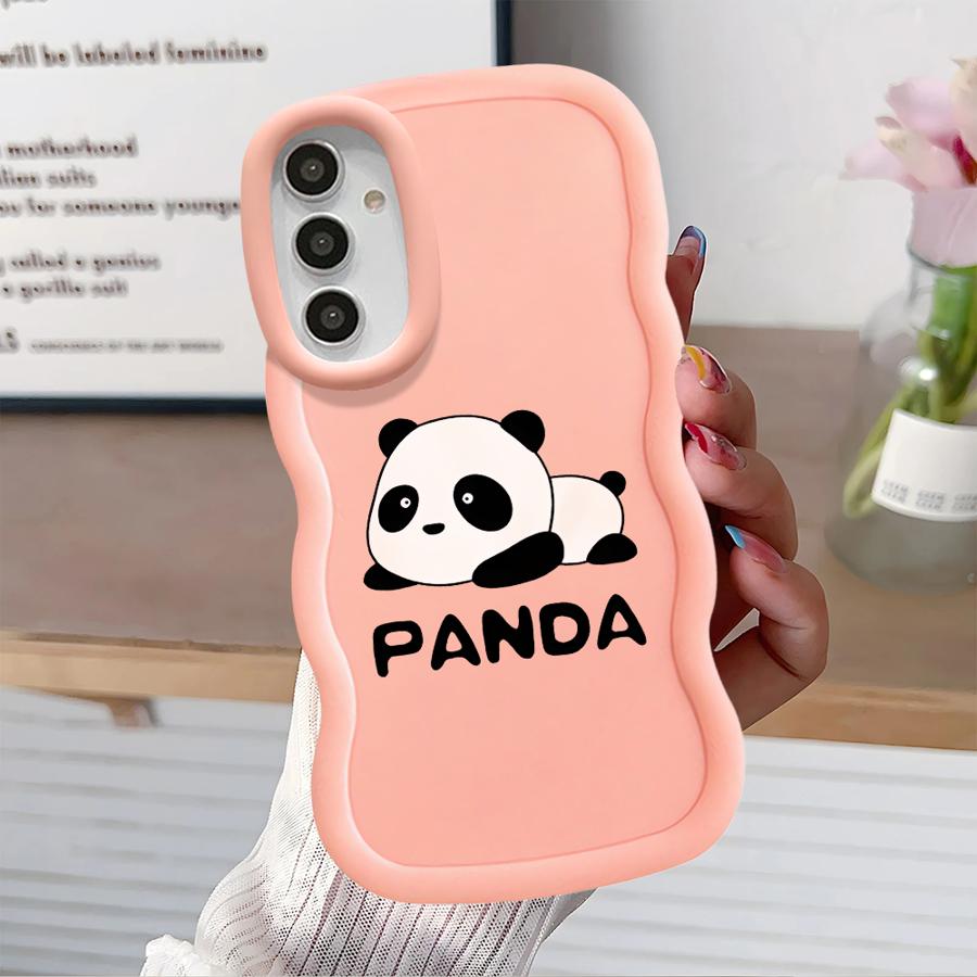 

Soft Phone Cover Case for Samsung Galaxy A13 A52 A16 A14 A11 A15 A21s A12 A05 A33 A53 A06 A22 A23 A03 A04 Cartoon Panda Galaxy A21s