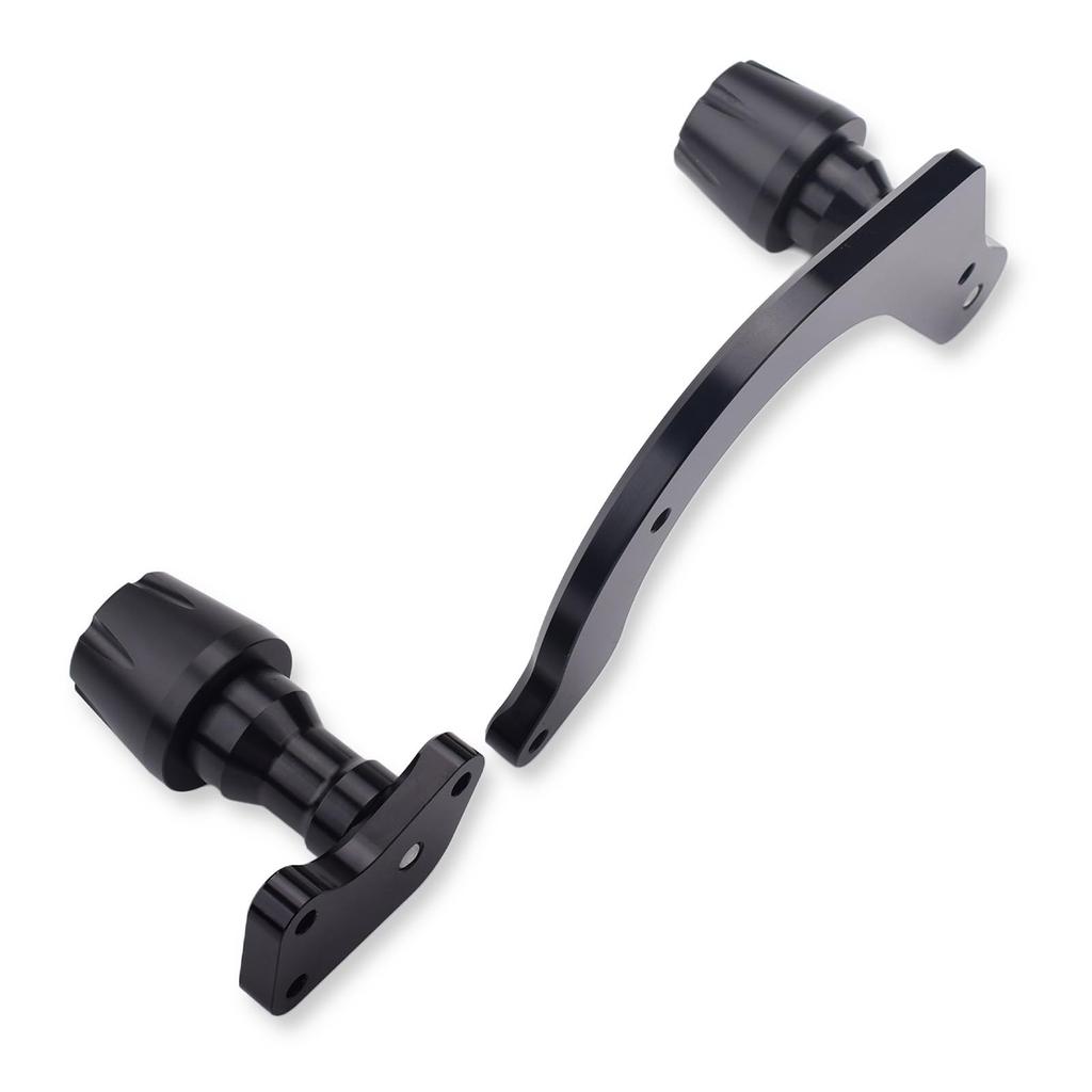 LEDISHUN Motorcycle Frame Slider / Engine Slider Suzuki Jixer SF250 All Year Black