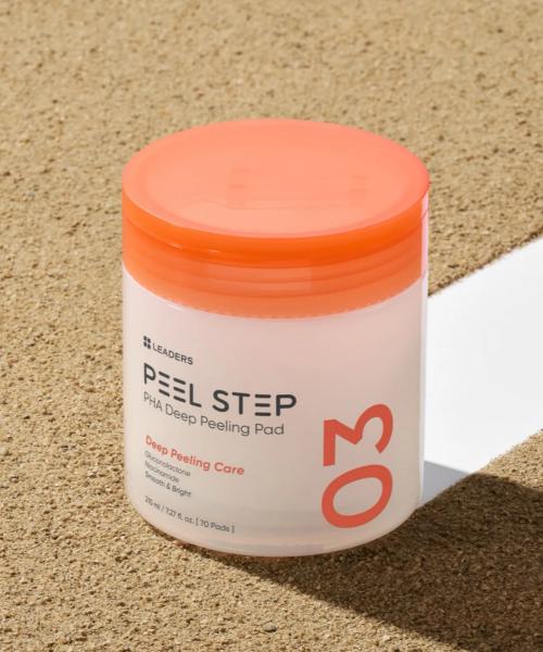 Leaders Peelstep PHA Deep Peeling Pads 215ml (70 pads)