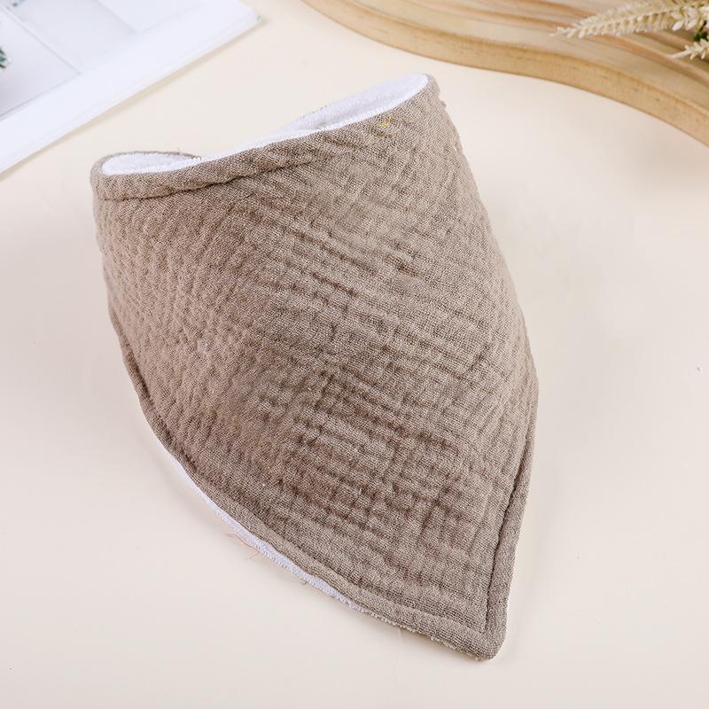 Baby Bibs Infant Cotton Bib Newborn Baby Items Triangle Scarf Feeding Saliva Towel Bandana Burp Cloth Boys Girls Shower Gift