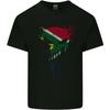 South Africa Skull Gym Training Bodybuilding Unisexs Light Cotton TShirt