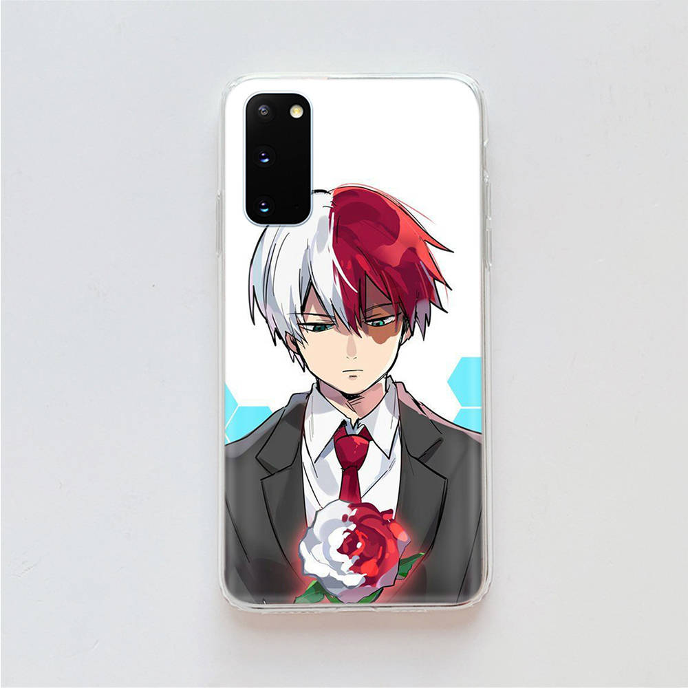 AD96 My Hero Academia Klare Hülle für Samsung A04 A14 A23 A34 A54 M23 M33 M52 M53 Realme 10 9 C30S C35 C55 VIVO Y02 Y21 Y33S Y51 X80 V25 Hülle