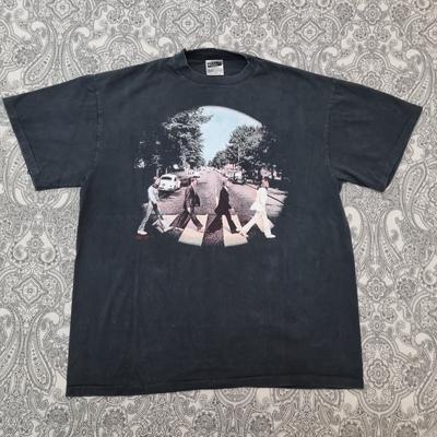 The Beatles Vintage Shirt XL Band Tee Abbey Road U2 Oasis Clash Graphic Reprint