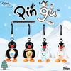 Genuine Pingu Classic Penguin Family Plush Toy Doll Bag Pendant - Cute Gift for Women