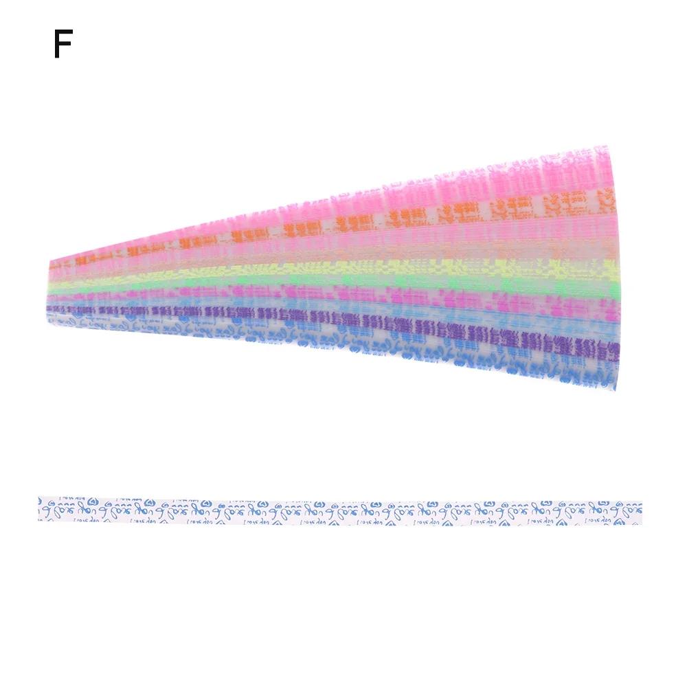 210pcs/lot Happy Glow In Dark Lucky Star Origami Fluorescence Folding Strip Paper Best Wishes Handcraft Gift Craft Paper Decor