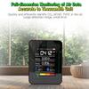 5 In 1 HCHO Meter, Portable Temperature and Humidity Meter with Color Screen for Home, Office, Vehicle, Detect CO2 TVOC