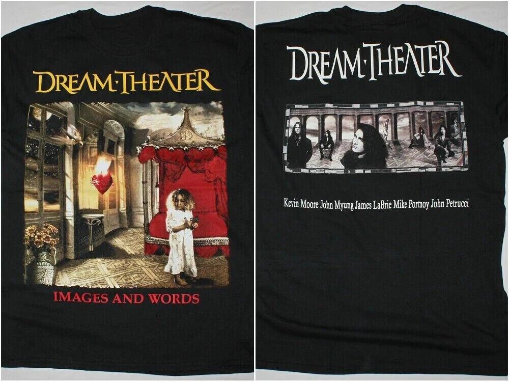 2 Sides IMAGES AND WORDS Dream Theater Shirt Unisex Black S-5XL EM0743 S