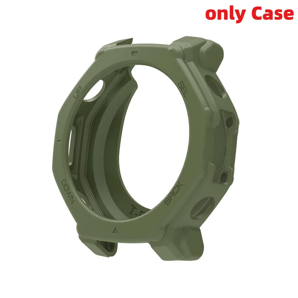 Silikonový řemínek a pouzdro pro chytré hodinky Huami Amazfit T-REX 3 Pro Řemínek na hodinky Pro Amazfit T-rex3 Pro Náramek