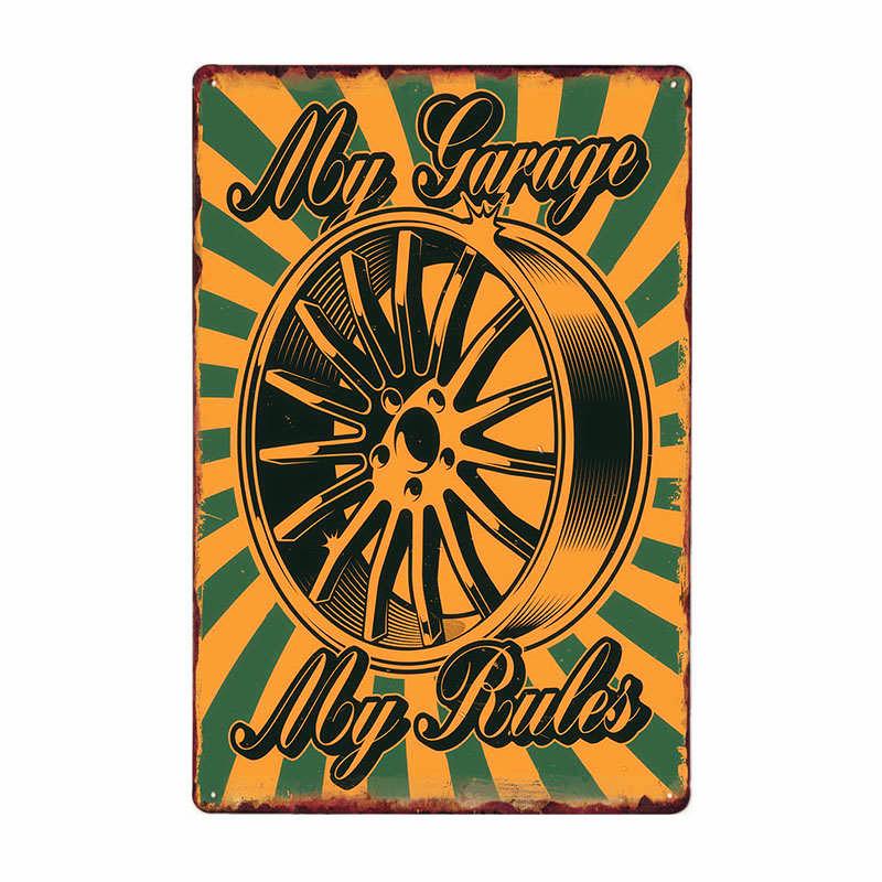 Motorcycle Metal Tin Signs for Home Decor, Wall Plaque, Art Poster, Painting, Bar, Club, Pub, A132, 20x30cm