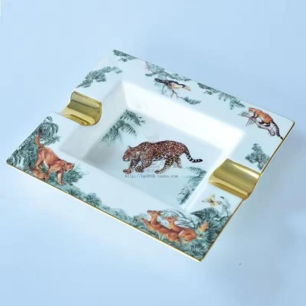 

Столовая посуда с изображением животных из тропического леса, тарелки из костяного фарфора, плоский поднос для десерта, форма для торта, блюдце для чашки, принадлежности для домашней кухни