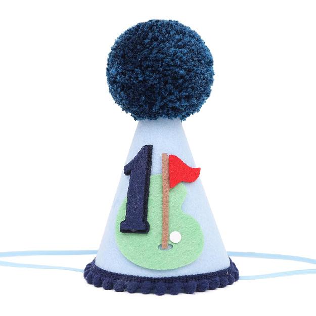 Шляпа на 1-й день рождения в стиле гольфа для мальчиков - Корона на 1-й день рождения «Хол-ин-уан», Декор на 1-й день рождения в стиле гольфа, Шляпа на 1-й день рождения для мальчика, Наша маленькая звезда