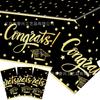 Graduation Season Party Tablecloth Party Students Disposable Pe Tablecloth Decoration Waterproof And Oil-Proof Arrangement Props