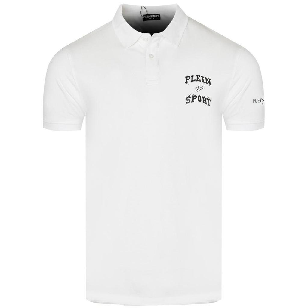 Plein Sport Mens Small Logo Breathable Polo Shirt