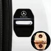 CQQ1 Car Styling Car Door Lock Covers Stikcer Case for Mercedes Benz New B/C/E Class A Class C200L GLC GLK CLA GLA Accessories