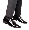 Luxury Business Oxford Leather Shoes Men's Breathable Patent Leather Formal Shoes Plus Size Office Wedding Party Flats Shoes