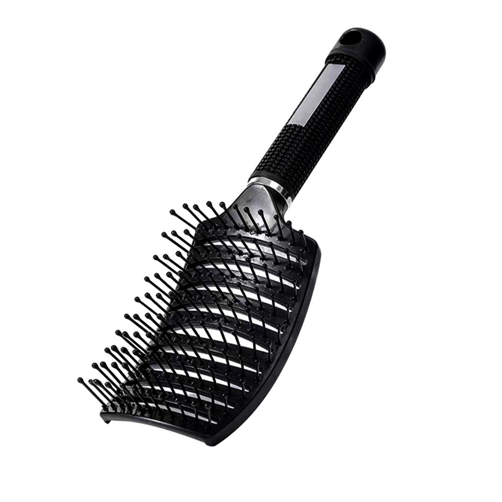 Peine de Costillas Big Bend Peine de Aire para el Cabello Peine de Cojín de Aire Herramientas de Estilismo de Volumen para Cabello Esponjoso Suministros para Dormitorio Perfecto Para el Uso Diario
