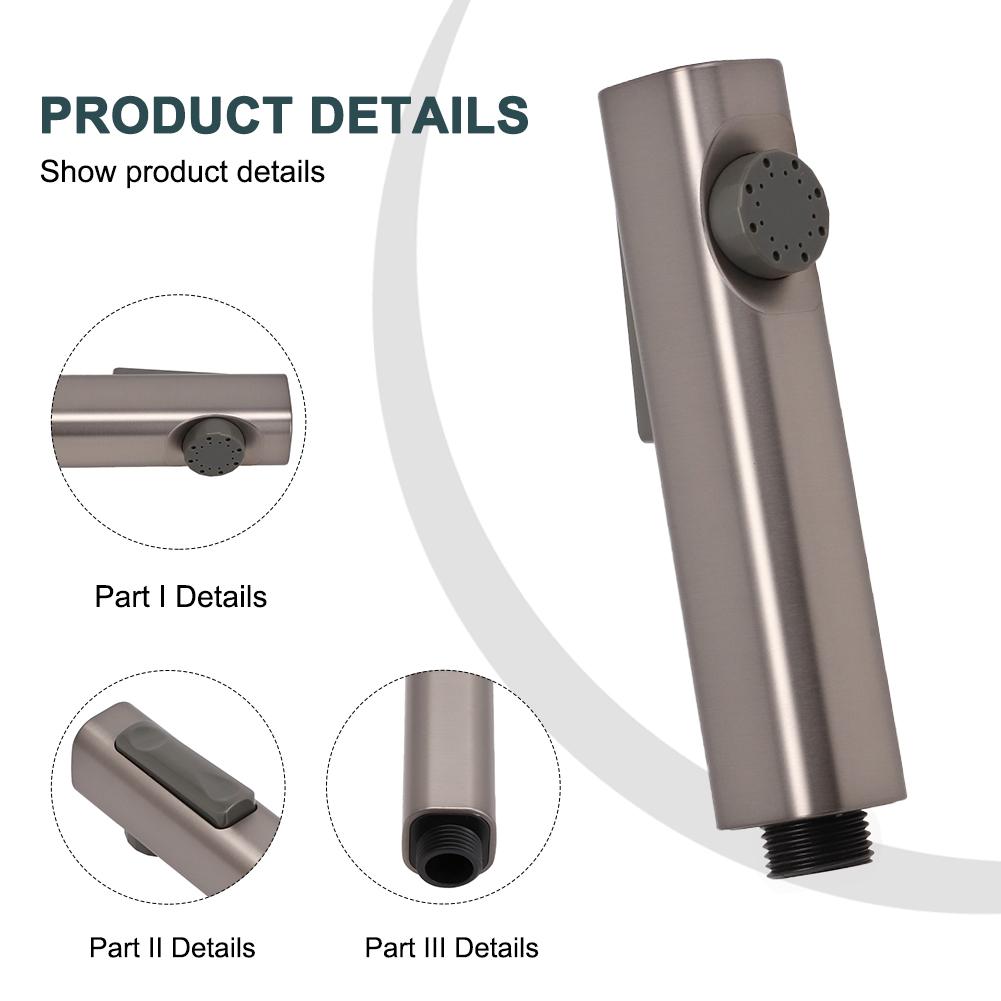 G1/2 Bidet Spray Faucet Toilet Douche Bidet Head Handheld Spray For Sanitary Shattaf Shower Bidet Attachment