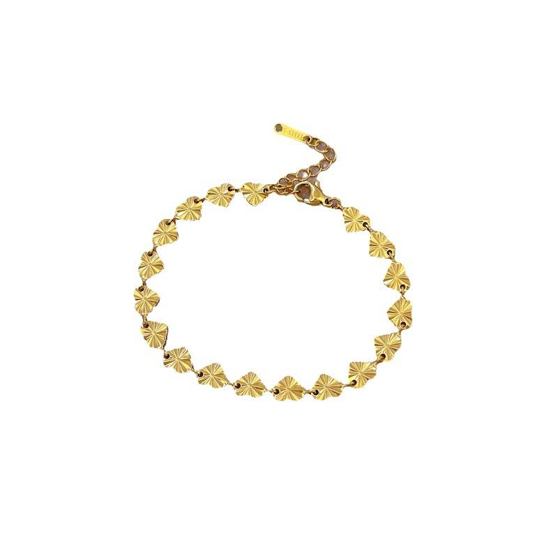 Dongmen Spersonalizowana Laserowa Bransoletka Łańcuszkowa Miłość Damska Retro Dziewczyna