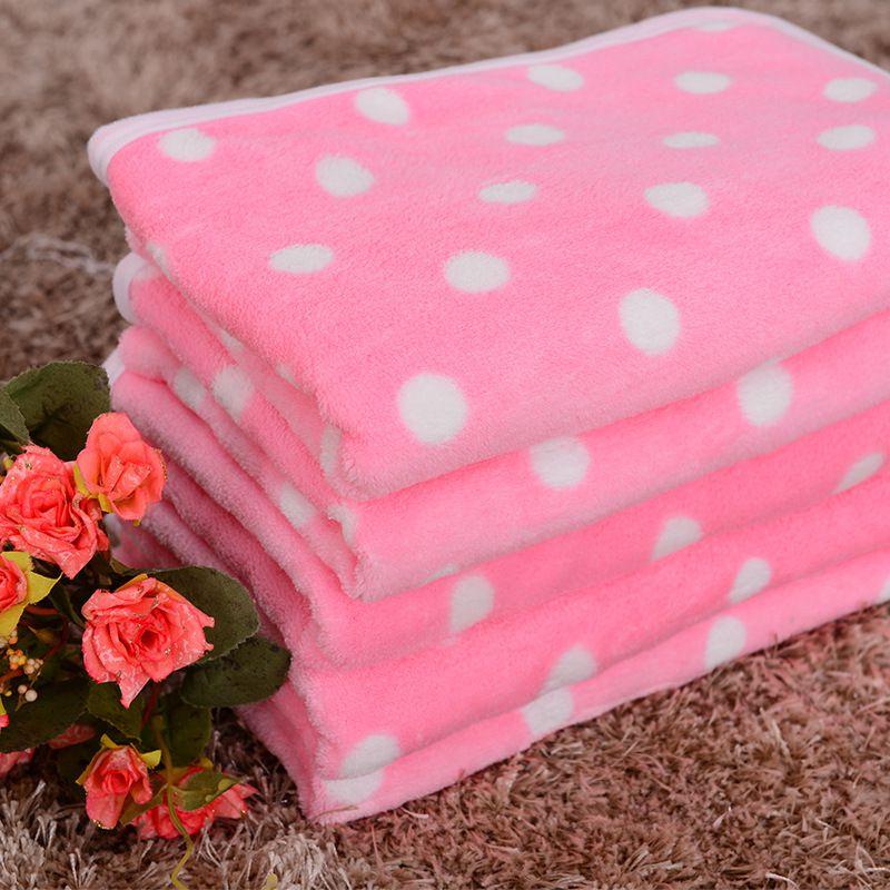 Coperta Tappetino Morbido in Pile per Animali Domestici di Qualità Premium, Carino, Piccolo, Grande, Caldo, con Impronta di Zampa, per Cani, Cuccioli, per il Massimo Comfort