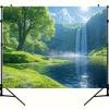 1, 2D banner, waterfall and green landscape polyester banner, room and party decoration, photography background