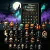 Kalendarz Adwentowy na Halloween 2026, 31 Nocy Grozy Pudełko Odliczające do Halloween z 31 Mini Strasznymi Figurkami, Prezent na Imprezę Halloweenową