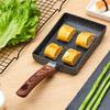 Antihaftbeschichtete Tamagoyaki-Pfanne mit Maifan-Stein – Quadratische Mini-Pfanne für Frühstück & Steak