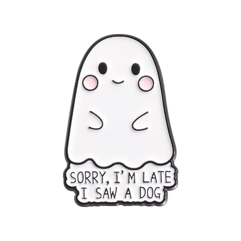 

Cartoon Alloy Adorable Character Brooches Perfect For Personal Style And Winter Events QHXZ2771