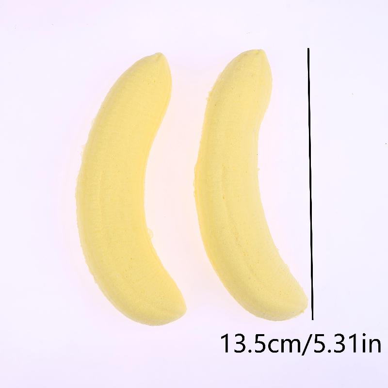 Cute Simulation Banana Squeeze Toy Soft Slow Rebound Anti Stress Toys Adult Kid Banana Hand Relax Toy Funny Gifts