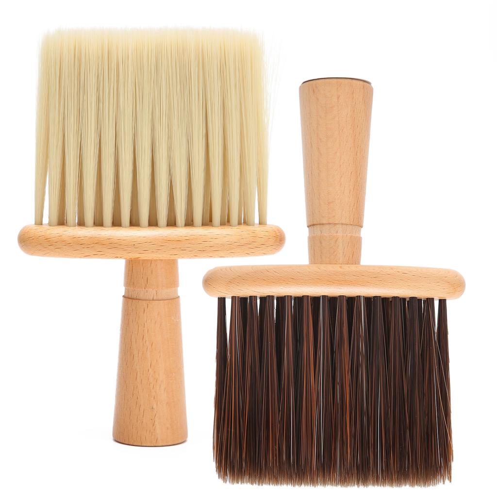 Barber Hair Beard Cutting Brush Professional Face Cleaning Hairbrush Neck Duster Brush