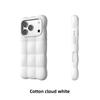 Liquid Silicone 3D Cloud Puff Phone Case for IPhone 16 17 18 Pro Max Shockproof Protection Cover for IPhone 18Pro 17Pro 16Pro