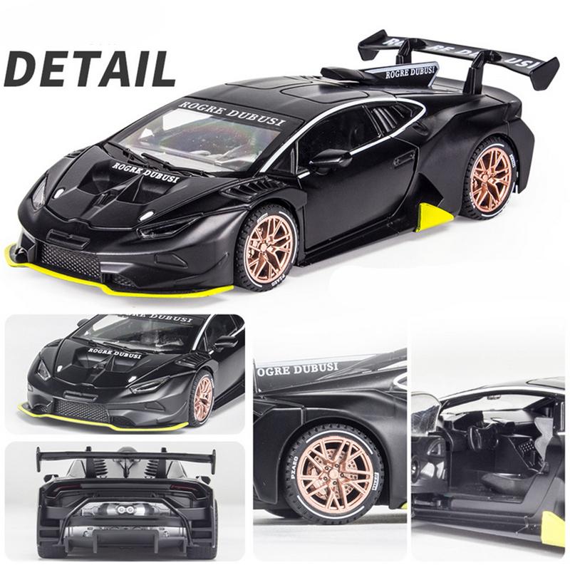 1/32 Lamborghini Aventador HURACAN EVO Alloy Sports Car Model Diecast & Toy Vehicles Metal Toy Car Model Collection Simulation Kids Toy Gift