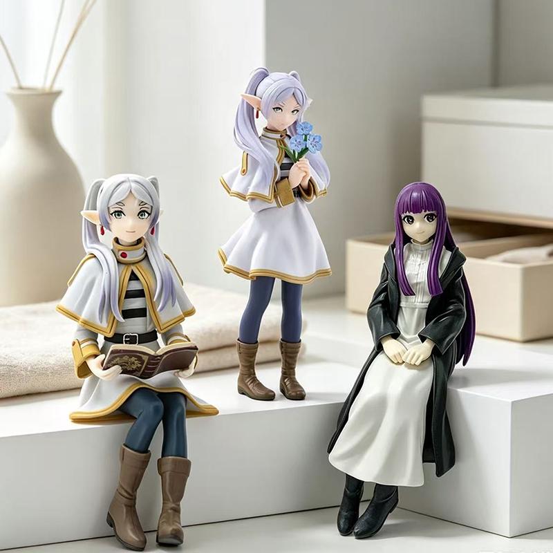 Hot Anime Girl Figure Frieren Beyond Journey's End Noodle Stopper Sousou no Frieren Action Figure Collectible Model Toys Gift