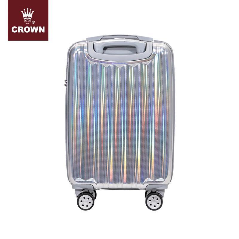 Crown Expandable Front-Opening Carry-On Luggage