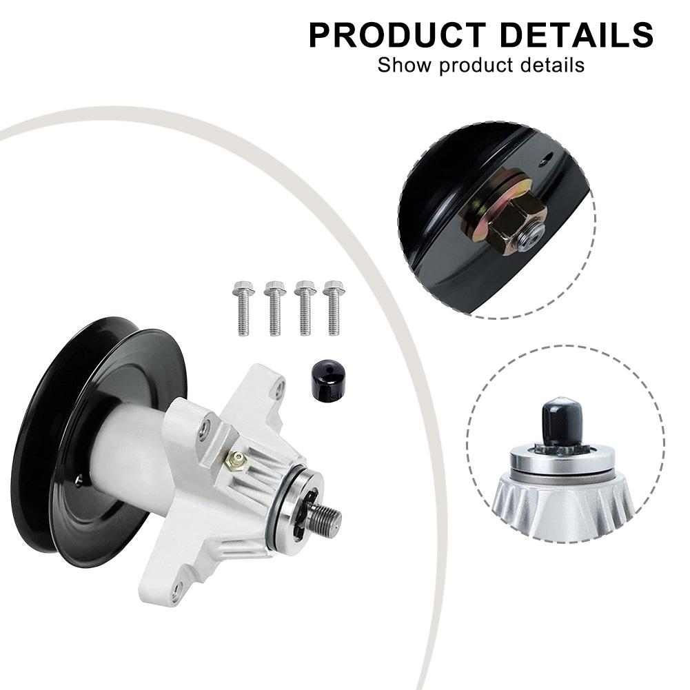 GT2100 Lawn Mower Deck Spindle Compatible with 91804125C 91804125B 91804126 61804126 for Enhanced Mowing Performance