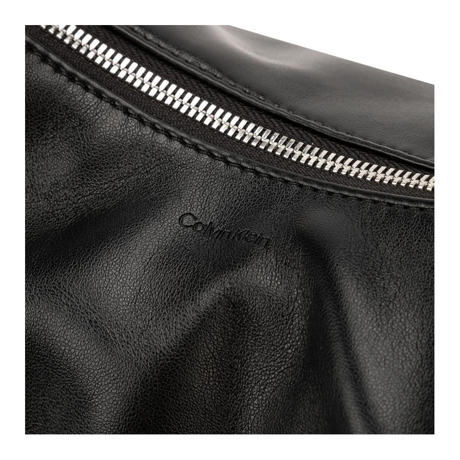 New CALVIN KLEIN Synthetic Material Shoulder Bag Large Women's Space Black 4F3009G-UB1